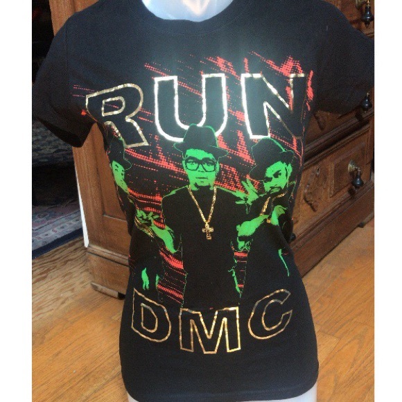 New RUN DMC T-Shirt by GLAMHEAD.  Small.  Rare! - Picture 2 of 4